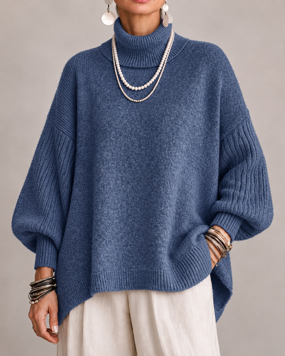 Kathleen women's turtleneck sweater - Elegant and soft