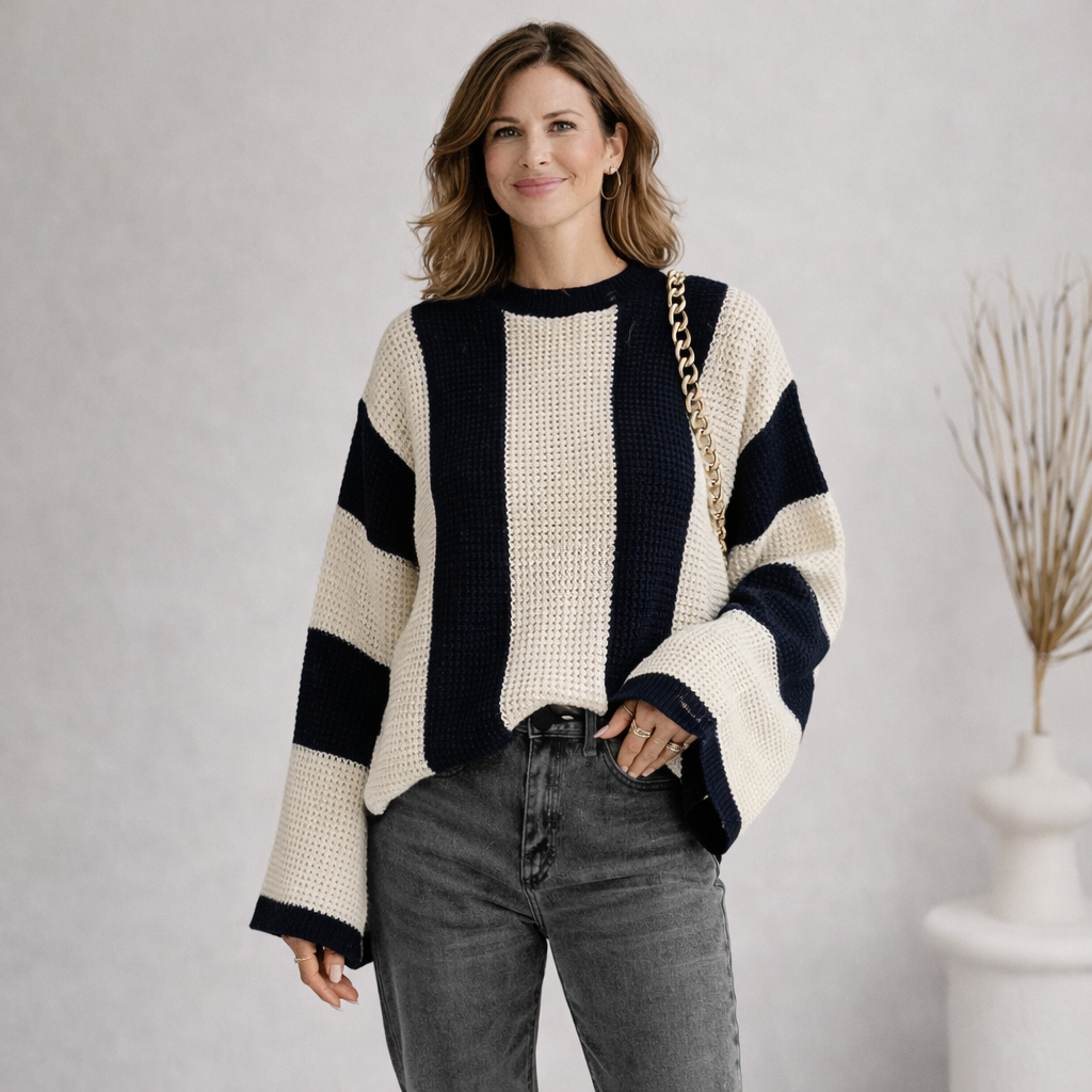 Jersey de punto para mujer Francesca – Estilo suave, cómodo y casual para el día a día