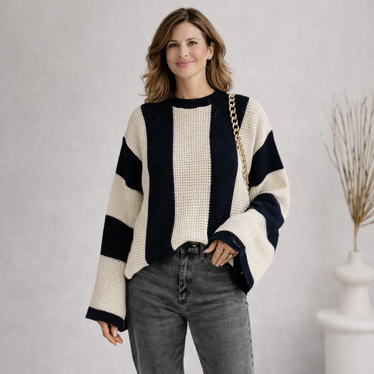 Jersey de punto para mujer Francesca – Estilo suave, cómodo y casual para el día a día