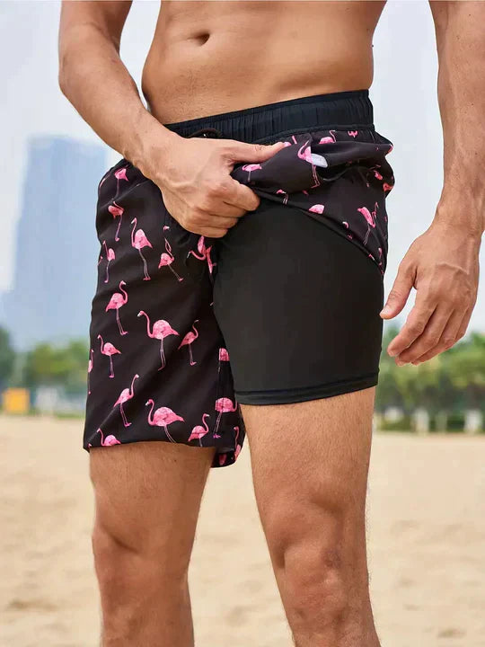 Men's summer swim shorts - Light and comfortable