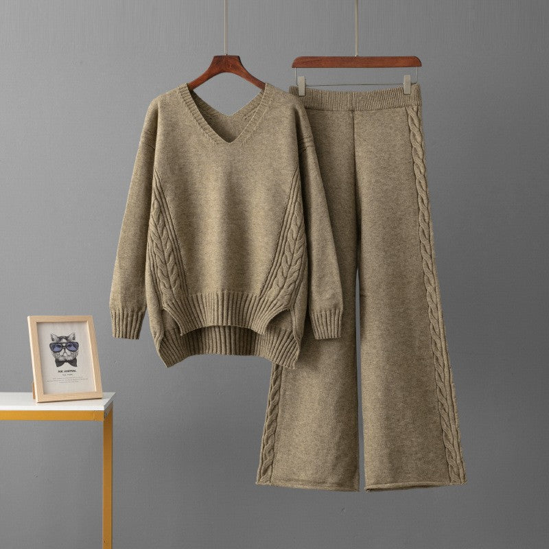 Completo da donna in stile western con pantaloni ampi - Moderno e coordinato