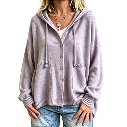 Top corto da donna con cappuccio e coulisse - Sportivo e casual
