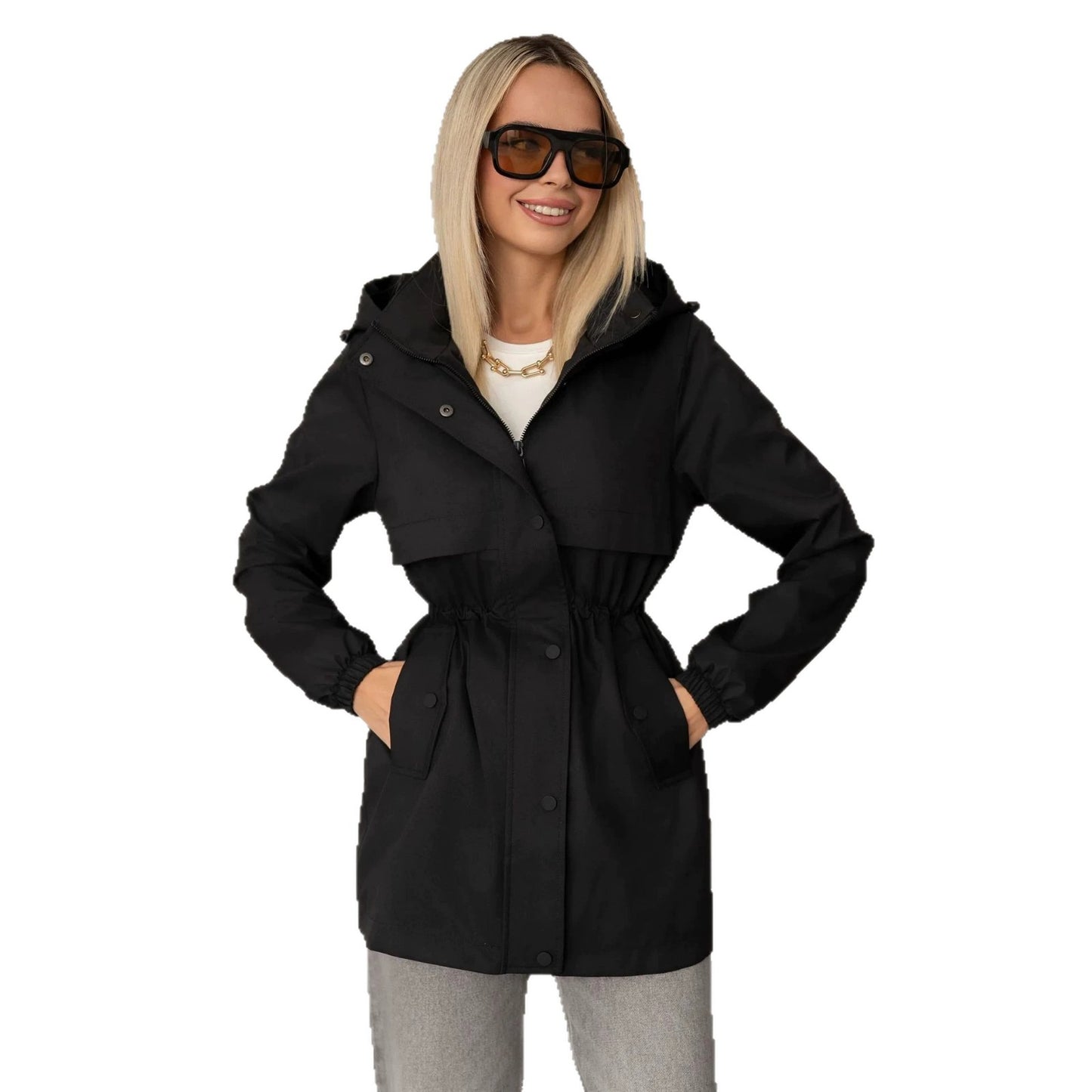 Felpa da donna con cappuccio in stile sportivo - Casual e confortevole