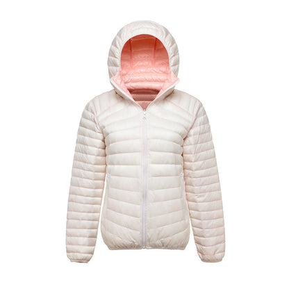Doudoune courte legere femme a capuche - Chaude et pratique