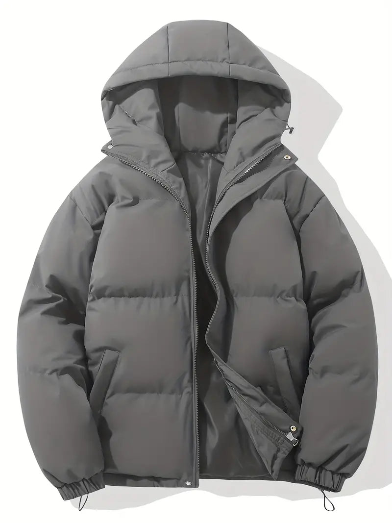 Veste Matelassée à Capuche pour Homme – Vêtements d'extérieur Durable Confortable