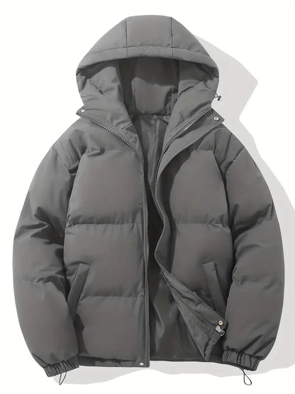 Veste Matelassée à Capuche pour Homme – Vêtements d'extérieur Durable Confortable
