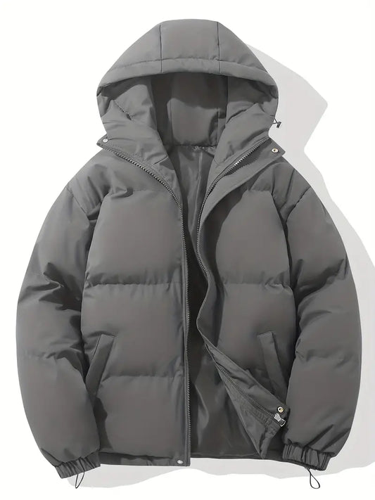 Veste Matelassée à Capuche pour Homme – Vêtements d'extérieur Durable Confortable