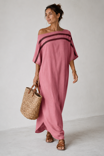 Women's Fluid Maxi Dress - Light and Elegant