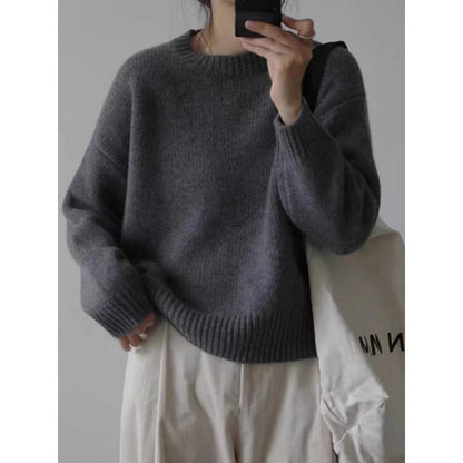 Pull Femme Oversize Luxueux – Jumper Coupe Ample en Mélange de Mohair