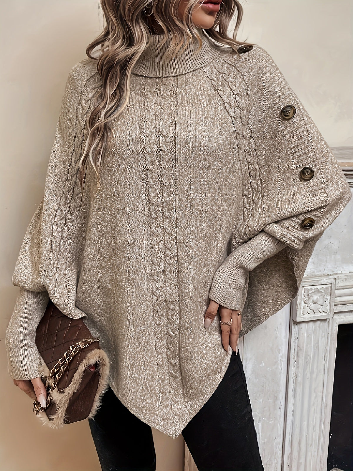 Pull ample femme uni - Doux et decontracte
