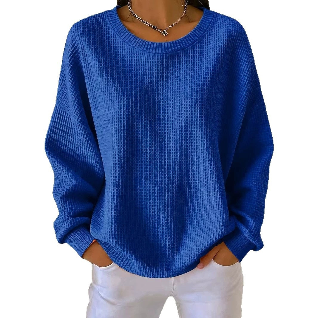 Women's quilted patchwork sweatshirt - Soft and casual