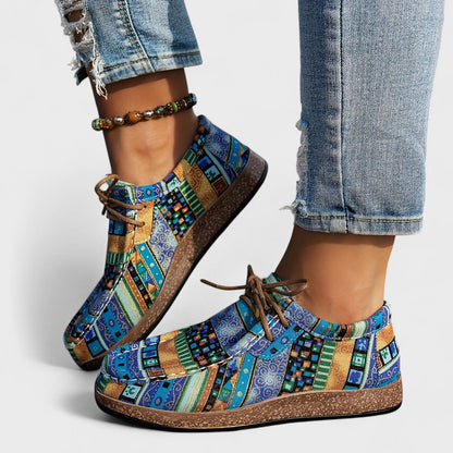 Baskets Colorées Légères pour Femme – Chaussures à Lacets Confortables