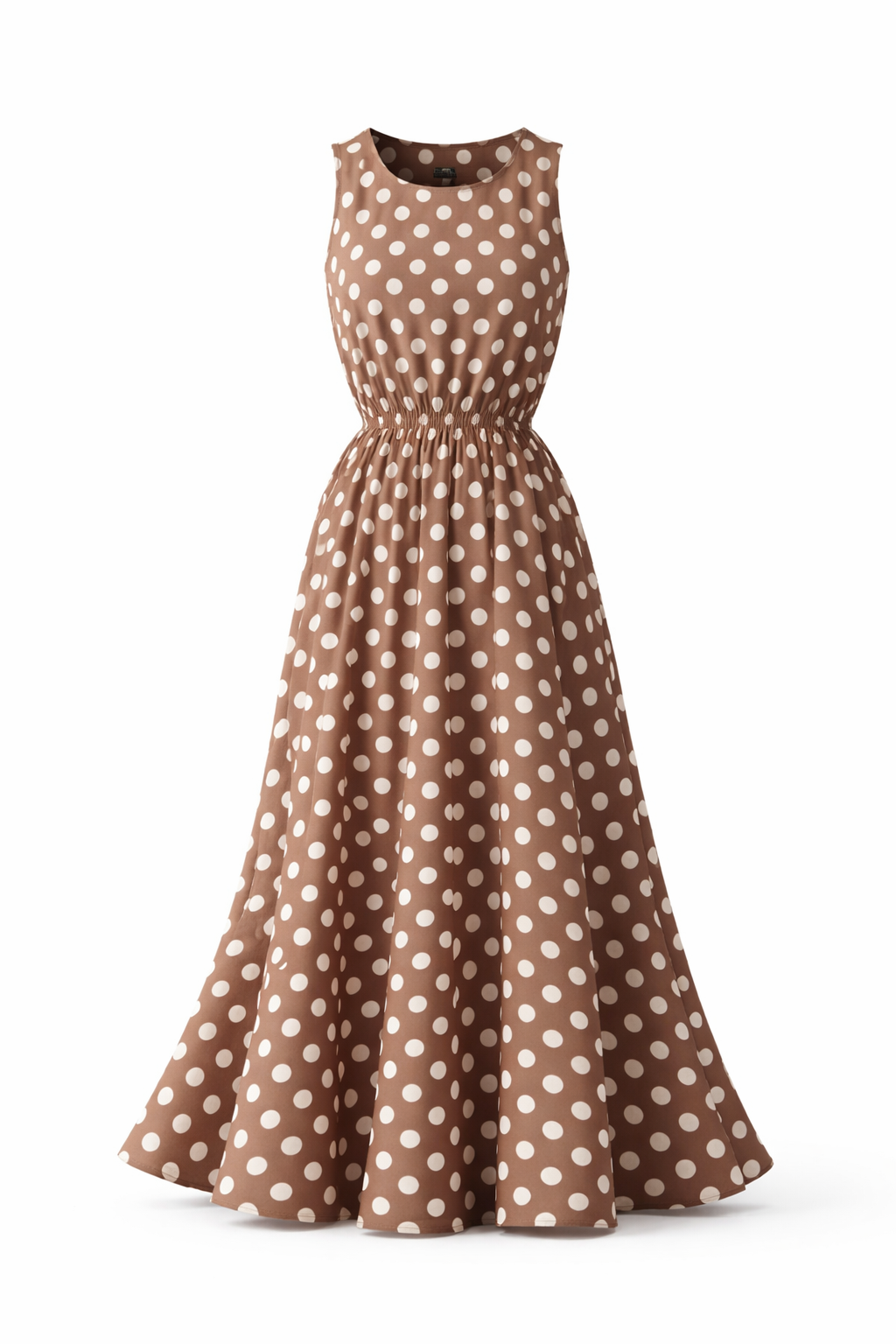 Women's polka dot dress – Feminine cut and chic vintage style