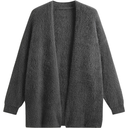 Gilet femme en maille épaisse – Style douillet et chaud pour l’automne et l’hiver