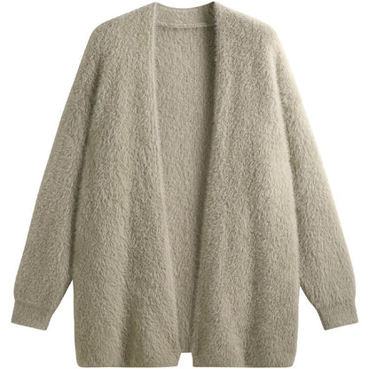 Gilet femme en maille épaisse – Style douillet et chaud pour l’automne et l’hiver