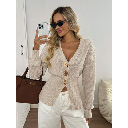 Pull minimaliste femme a col montant - Simple et chic