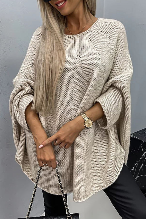 Maglione elegante da donna con scollo rotondo - Morbido e raffinato