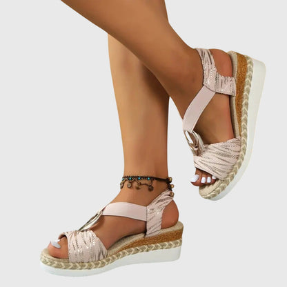 Sandales femme confort à semelle de soutien – Élégantes pour le quotidien