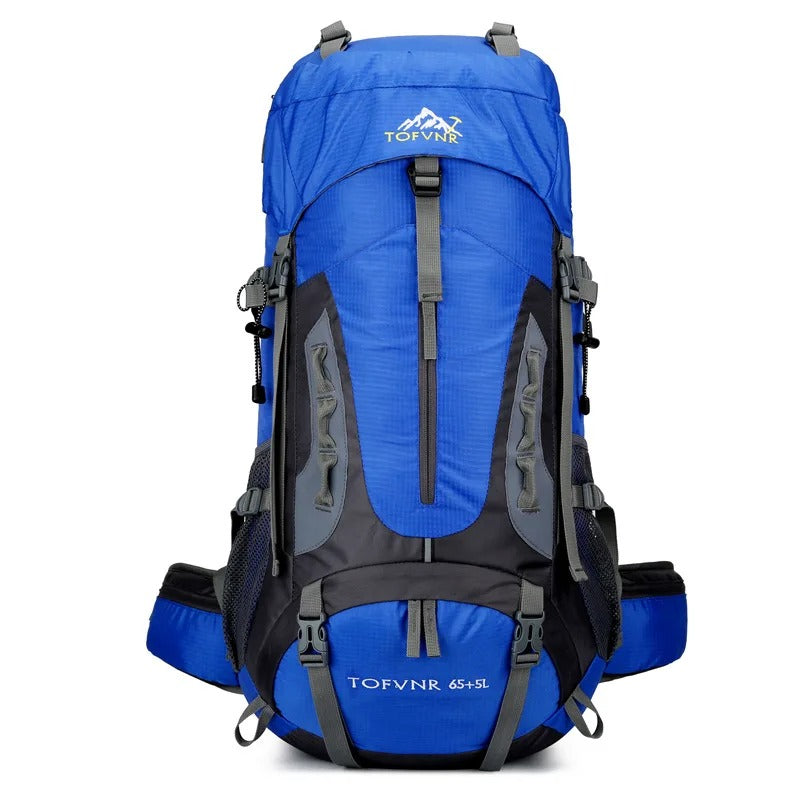 Sac à dos de randonnée étanche 60L – Grand sac extérieur pour camping, trekking et voyage