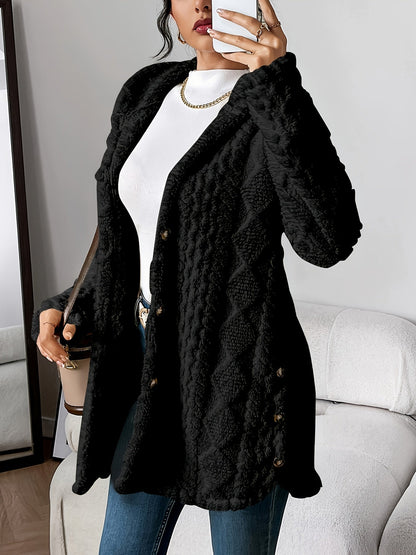 Cárdigan de mujer con capucha: estilo informal y acogedor para el día a día