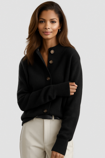 Cardigan femme boutonne - Doux et facile a porter