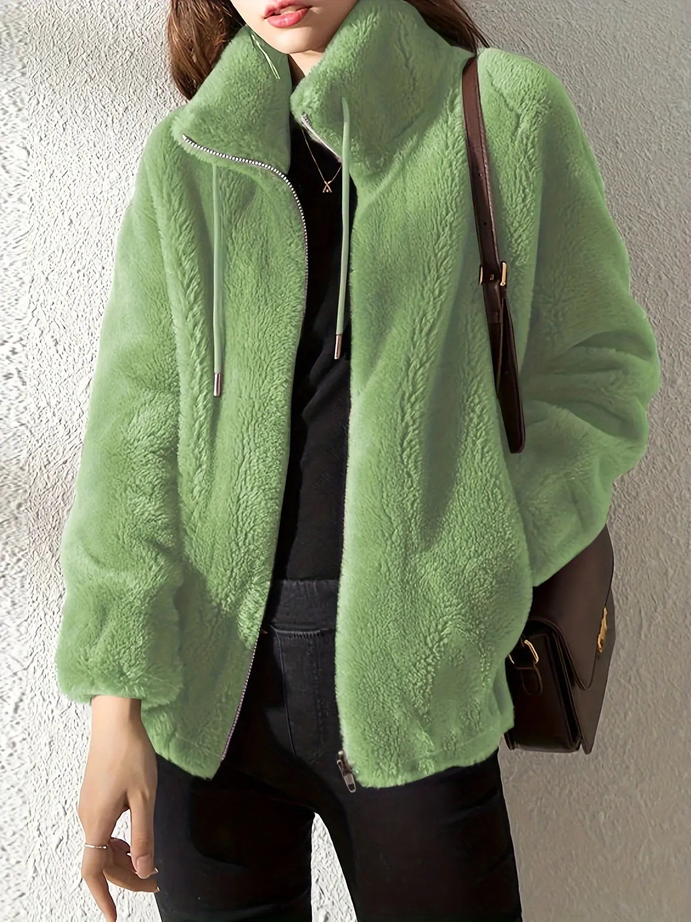 Veste Polaire Femme Douce – Style Décontracté Chaud pour le Quotidien
