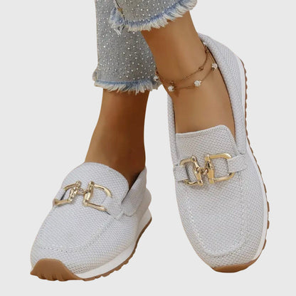 Mocassins femme confort à soutien intégré – Chaussures plates élégantes semelle souple pour un maintien quotidien