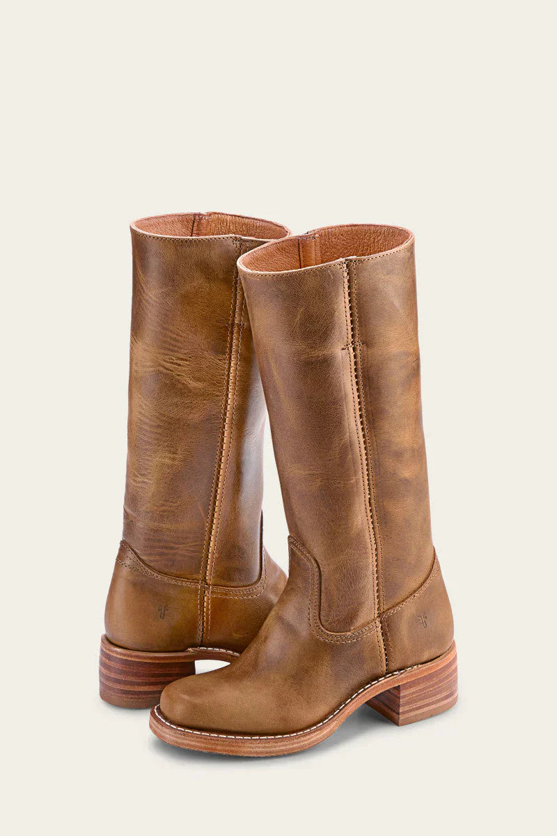Bottes élégantes en cuir de première qualité femmes - Chic, Polyvalent