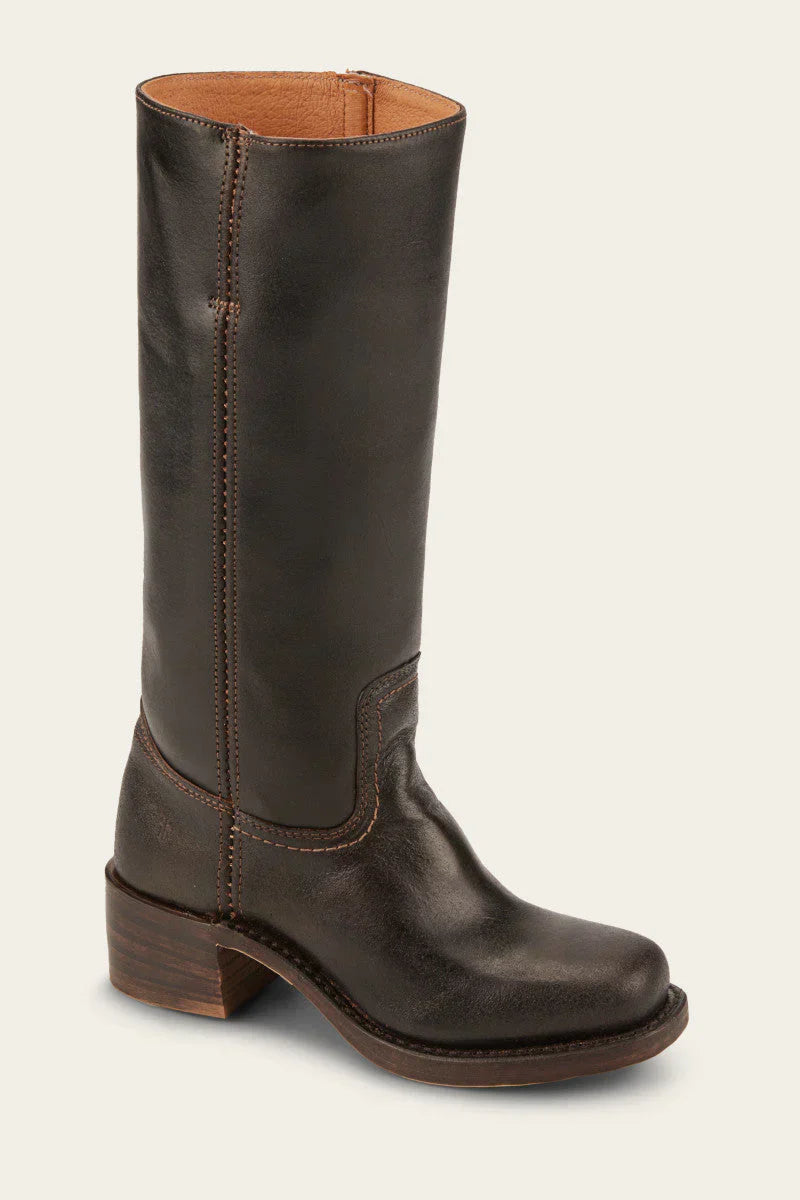 Bottes élégantes en cuir de première qualité femmes - Chic, Polyvalent