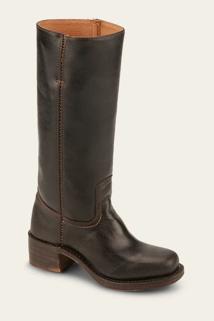 Bottes élégantes en cuir de première qualité femmes - Chic, Polyvalent