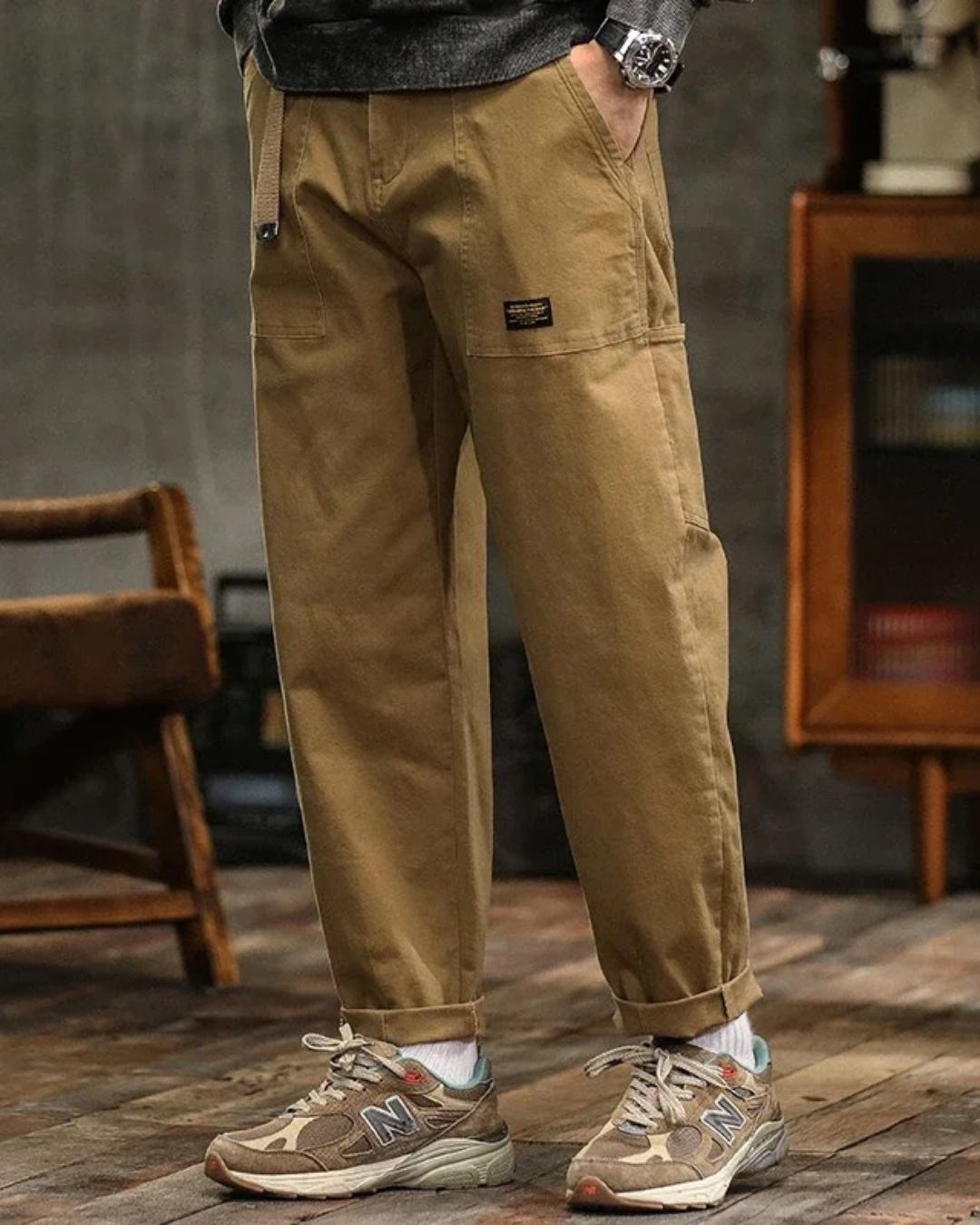 Men's Vintage Work Trousers Premium – Casual Elegant Trousers