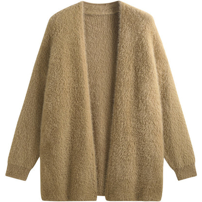 Gilet femme en maille épaisse – Style douillet et chaud pour l’automne et l’hiver