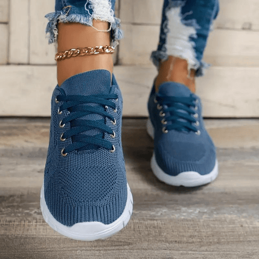 Chaussures de sport orthopédiques à lacets pour femme – Confortables, Polyvalentes