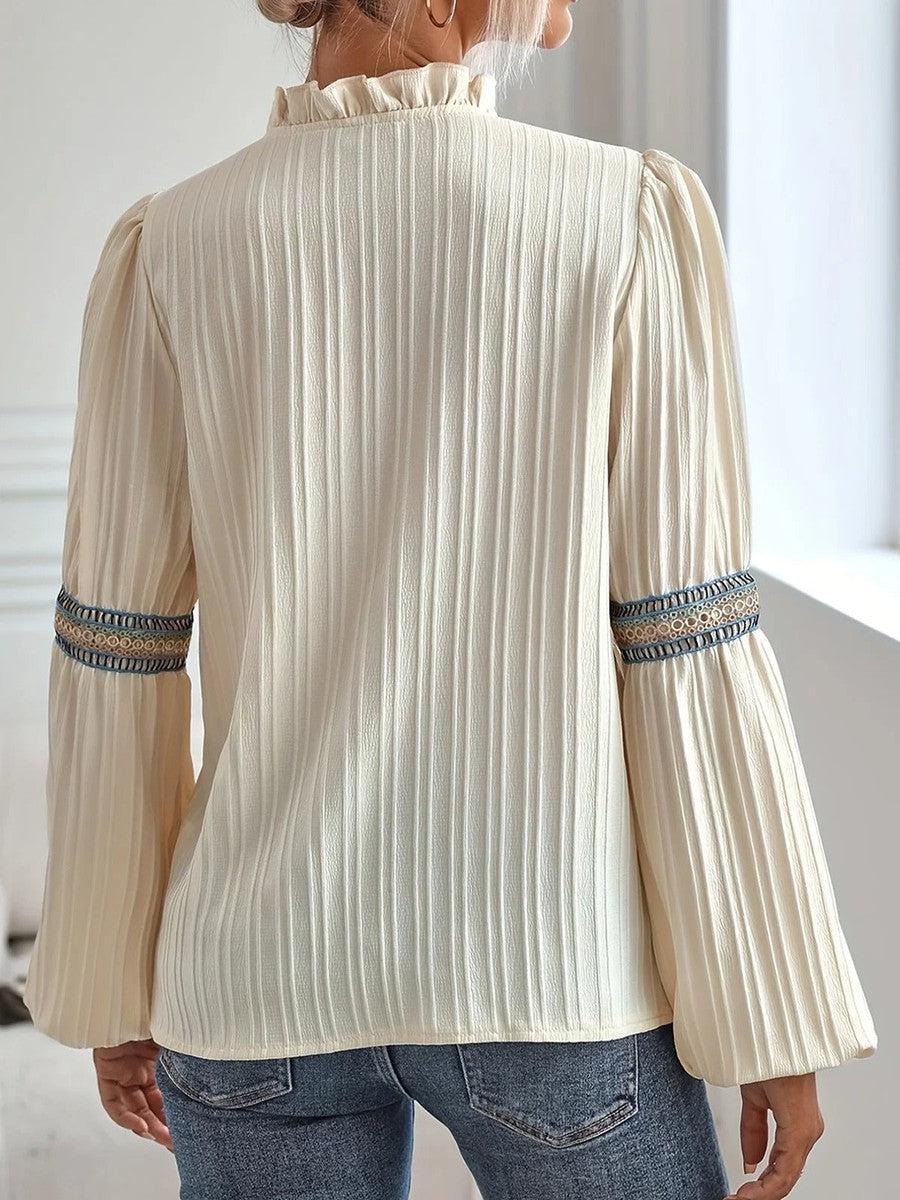 Blouse Chic Vintage pour Femme