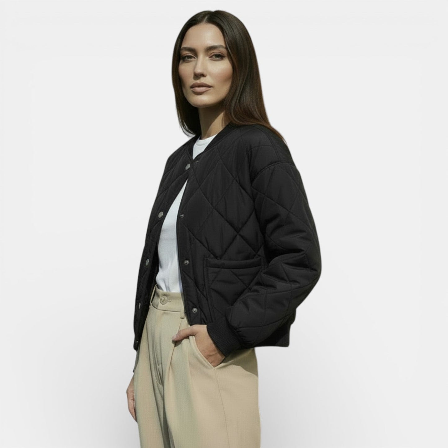 Veste matelassee legere femme - Style casual confortable et moderne