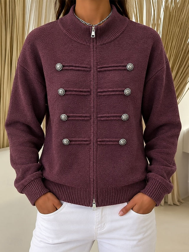 Cárdigan de mujer estilo oficial - Elegante y suave