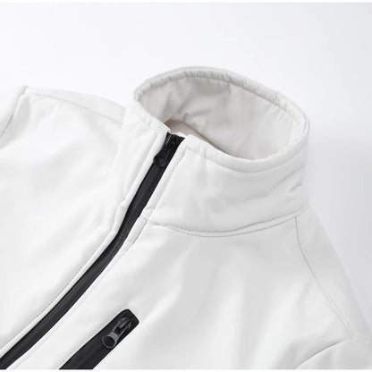 Combinaison de Ski Taille Haute pour Femme – Combinaison Hivernale Isolée Fermeture Éclair