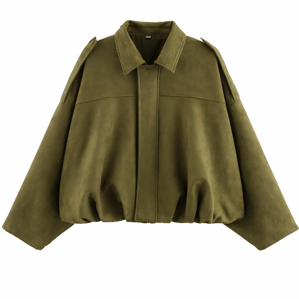 Giacca bomber oversize da donna - Casual chic e facile da indossare