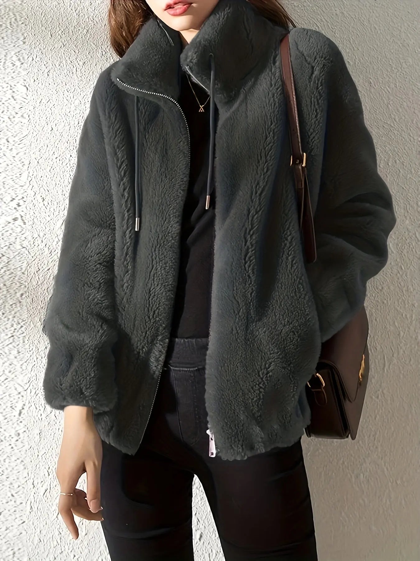 Veste Polaire Femme Douce – Style Décontracté Chaud pour le Quotidien