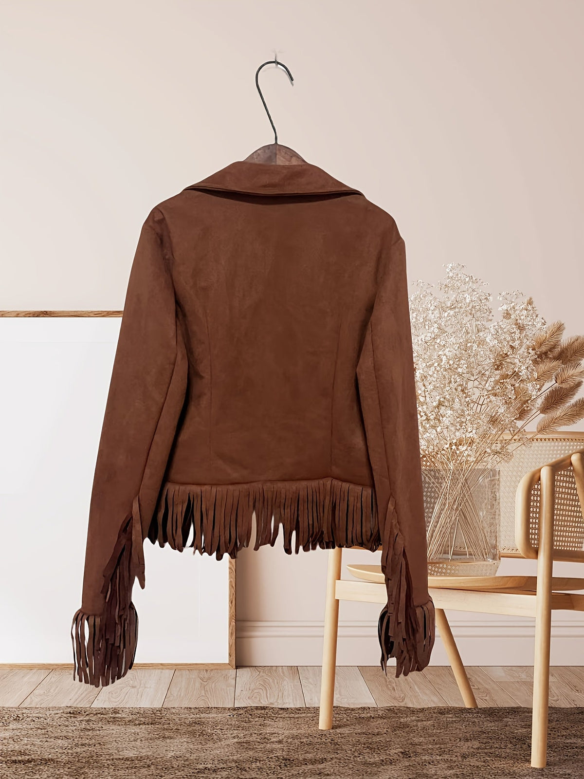 Women's Western fringe jacket - Trendy and confident