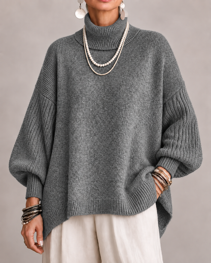 Kathleen women's turtleneck sweater - Elegant and soft