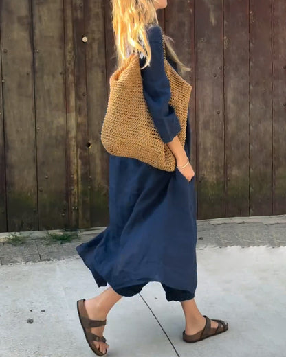 Ensemble Décontracté Tunique et Pantalon Femme – Tenue Légère Été