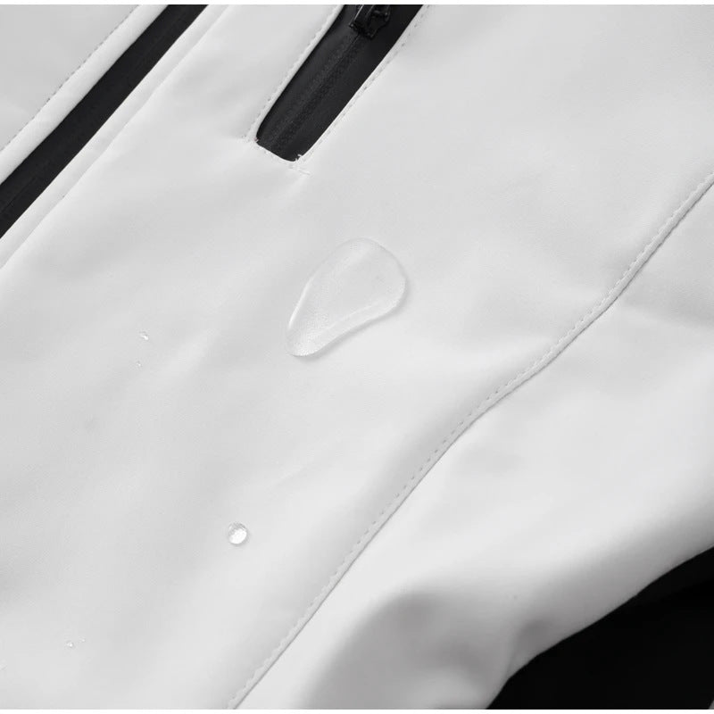 Combinaison de Ski Taille Haute pour Femme – Combinaison Hivernale Isolée Fermeture Éclair