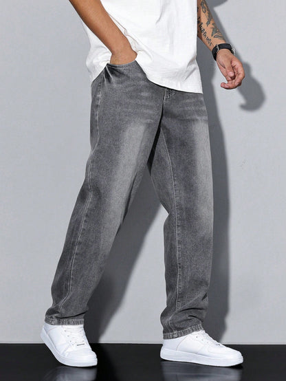 Jean décontracté homme uni