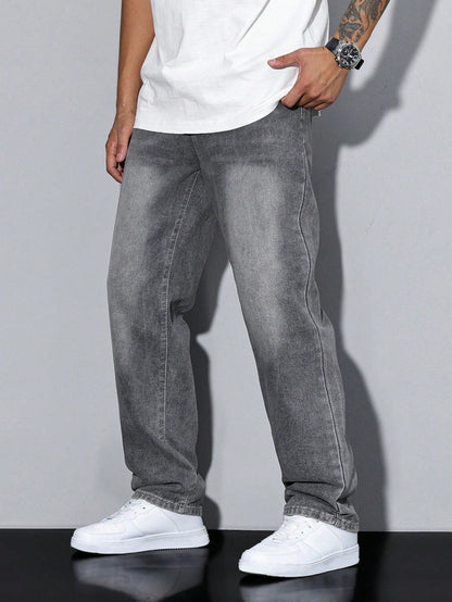 Jean décontracté homme uni