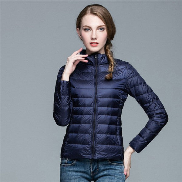 Veste Duvet Femme Légère et Imperméable pour le Printemps