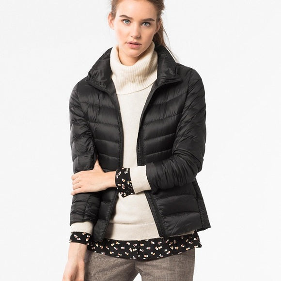 Veste Duvet Femme Légère et Imperméable pour le Printemps