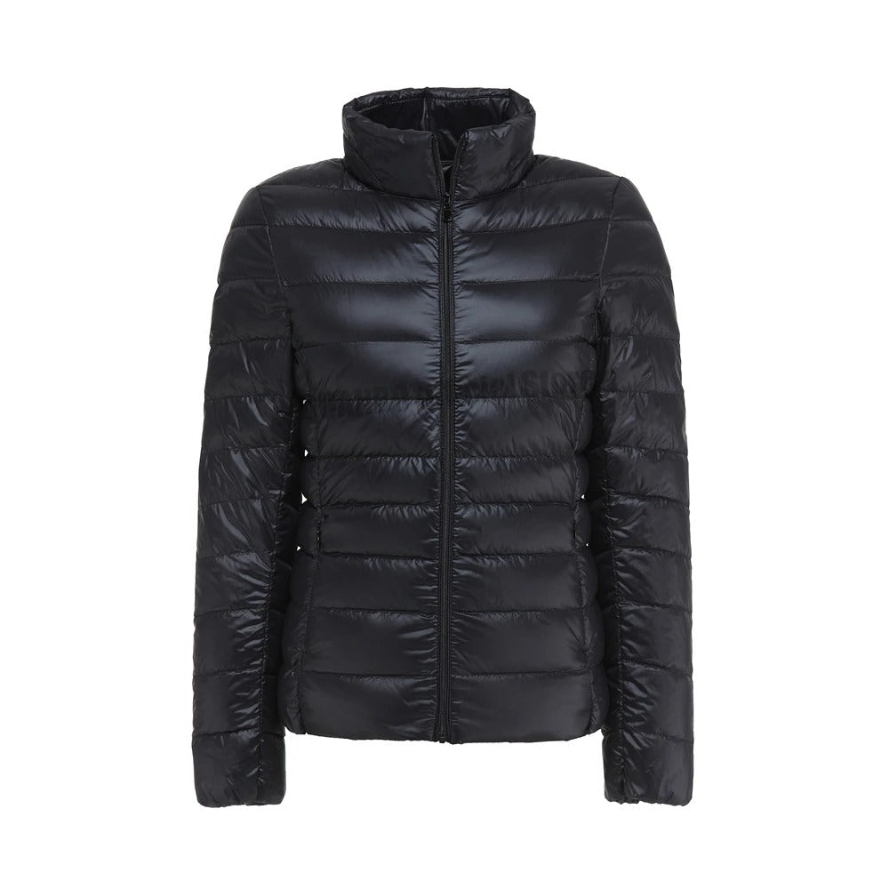 Veste Matelassée Ultralégère pour Femme – Extérieur Hiver Confortable et Élégant