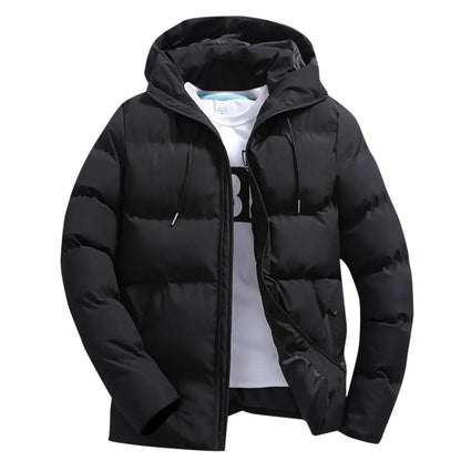 Veste Matelassée à Capuche pour Homme – Extérieur Hiver Durable et Chaud