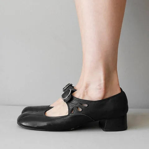 Sandales a talons femme a boucle - Chic et modernes